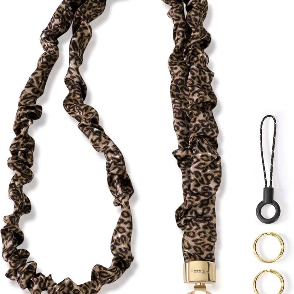 Stretchy Scrunchie Lanyard for ID Badges – Cute Neck Lanyard for Keys | Retracta